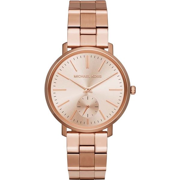 NEW MICHAEL KORS JARYN ROSE GOLD WATCH MSRP $331