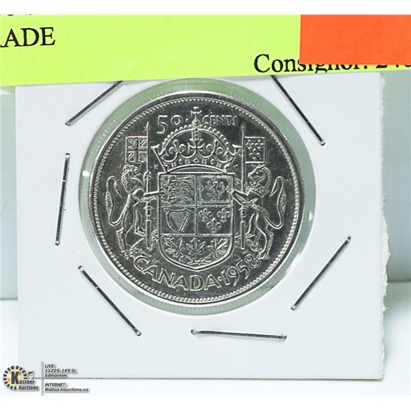 1958 SILVER HALF DOLLAR