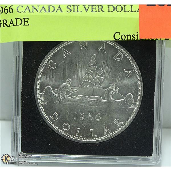 1966 CANADA SILVER DOLLAR