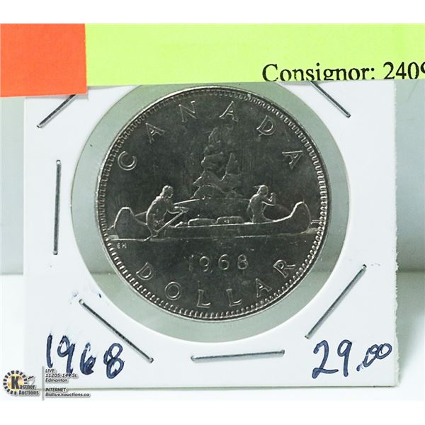 1968 CANADIAN DOLLAR