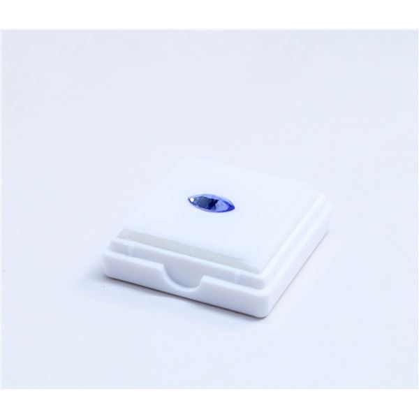 LOOSE MARQUISE MIXED CUT TANZANITE, 1.57CT