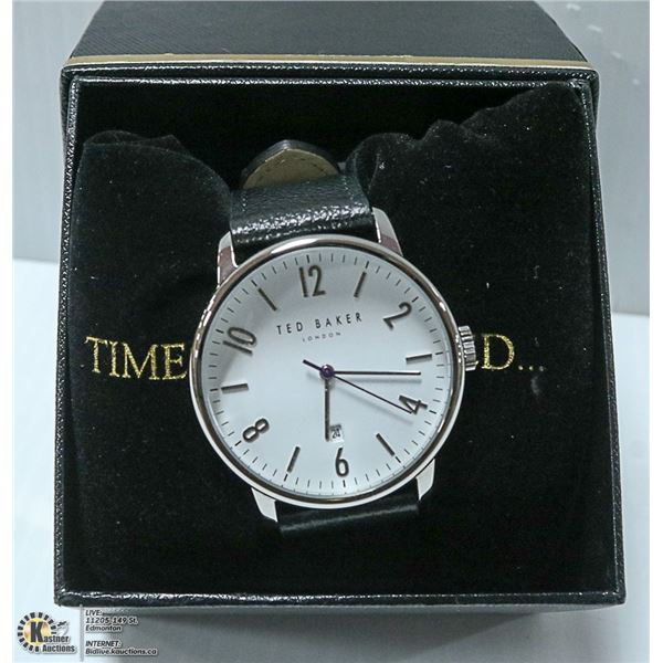 TED BAKER LONDON MEN'S WATCH W/ DATE