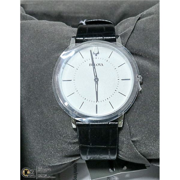 NEW BULOVA MEN'S WATCH AUTHENTIC ORIGINAL BOX
