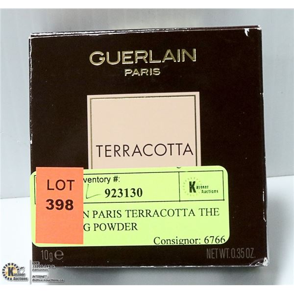 GUERLAIN PARIS TERRACOTTA THE BRONZING POWDER