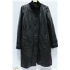 Image 1 : DANIER BLACK LEATHER 3/4 LENGTH WINTER
