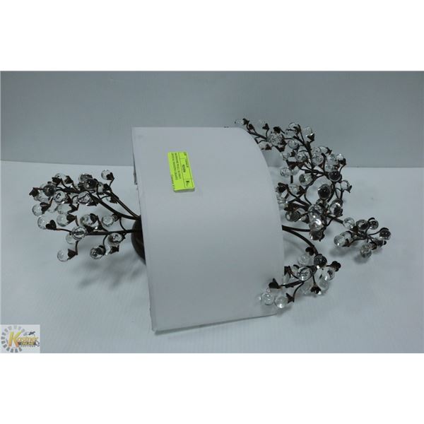 SHOWHOME WALL SCONCE CRYSTAL HANGING GRAPES