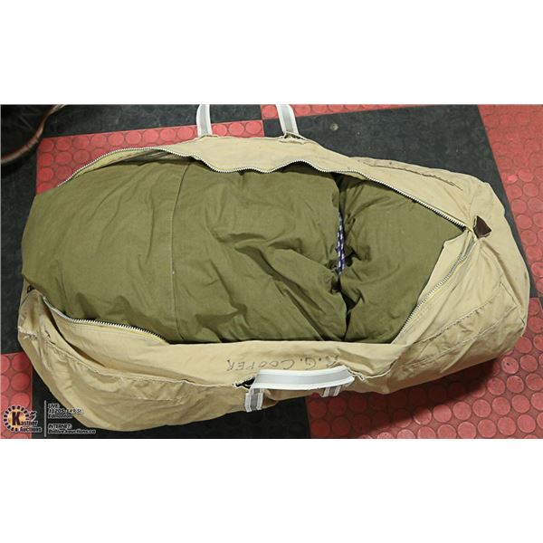 MILITARY VINTAGE MUMMY BAG