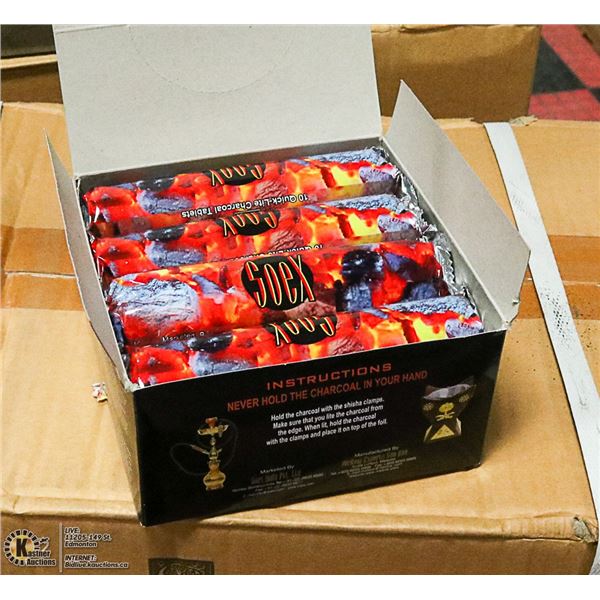 SOEX QUICK LITE CHARCOAL TABLETS FOR HOOKA PIPE