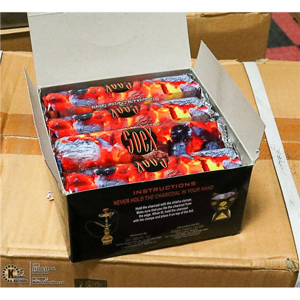 SOEX QUICK LITE CHARCOAL TABLETS FOR HOOKA PIPE
