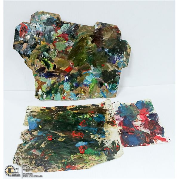 LOT OF 3 JUSTIN OBRADOVIC ORIGINALS, WELL KNOWN