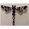 Image 1 : DRAGONFLY RHINESTONE BROOCH