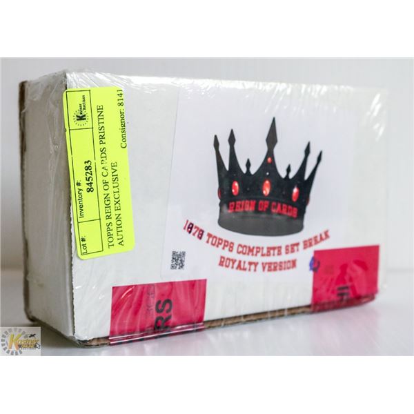 1979 TOPPS COMPLETE SET BREAK ROYALTY VERSION
