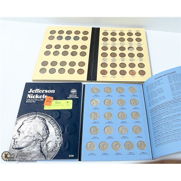 ALBUM LINCOLN $.01 1941-   + JEFF. $.05 1961-