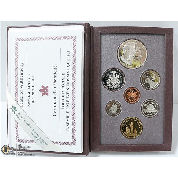 1995 CANADIAN SPECIAL EDITION DOUBLE $1 PROOF SET