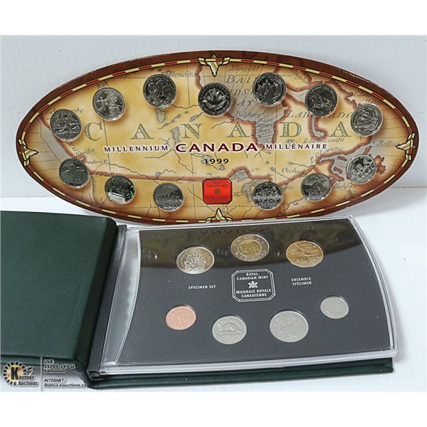 2004 RCM SPECIMEN SET. + 1999 $.25 SET