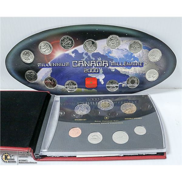 2005 RCM SPECIMEN SET. + 2000 $.25 SET