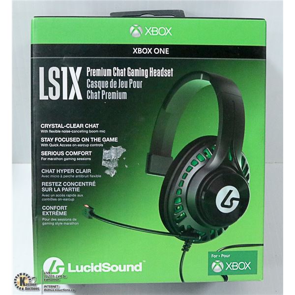 LUCID SOUND LS1X XBOX ONE PREMIUM CHAT HEADSET
