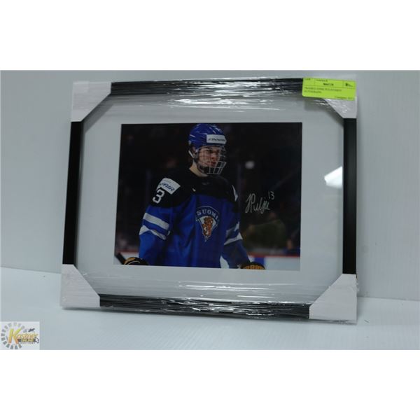 FRAMED JESSE PULJUJARVI AUTOGRAPH