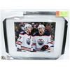 Image 1 : FRAMED CONNOR MCDAVID AND LEON DRAISAITL PHOTO, 15 X 12