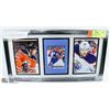 Image 1 : FRAMED LEON DRAISAITL AUTOGRAPH DISPLAY, 15 X 8