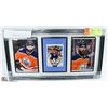 Image 1 : FRAMED JUJHAR KHAIRA AUTOGRAPH DISPLAY, 15 X 8