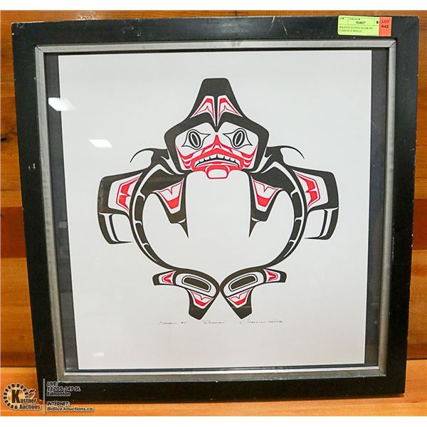 DOGFISH SIGNED IN INK BY CLARENCE WELLS