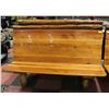 Image 2 : APPROX. 5' RUSTIC BACK-TO-BACK LOG BENCH SEAT