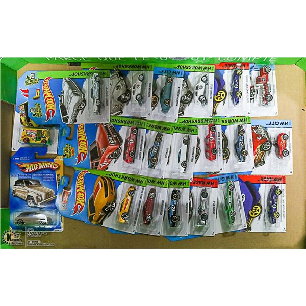 LOT OF 13 NEW COLLECTOR CARS BOTH HOT WHEELS &