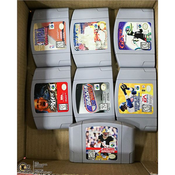 7 NINTENDO 64 GAMES