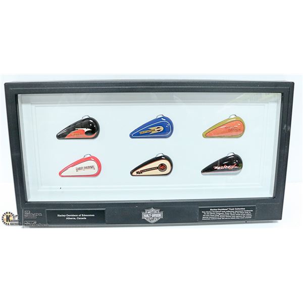 HARLEY DAVIDSON TANK COLLECTION IN FRAME