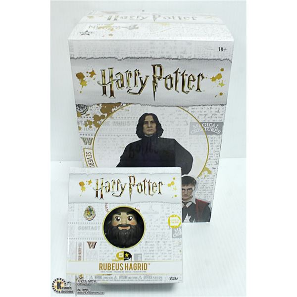 HARRY POTTER SNAPE FIGURE PLUS HAGRID FIGURE