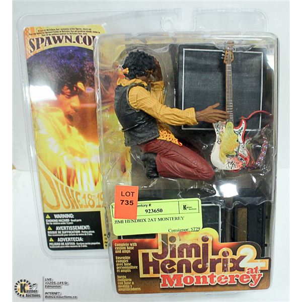 JIMI HENDRIX AT MONTEREY