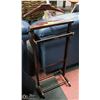 Image 1 : ANTIQUE WOOD COAT RACK ON CASTORS