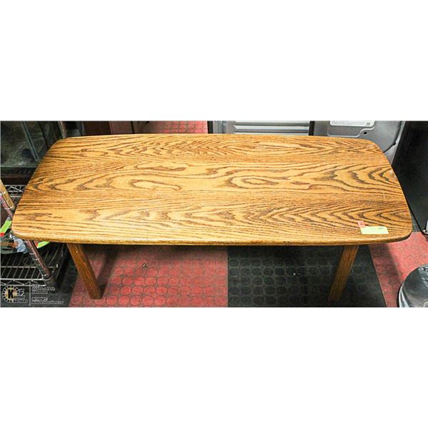 VINTAGE SOLID WOOD COFFEE TABLE