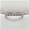 Image 1 : 25) 10 KARAT WHITE GOLD DIAMOND RING