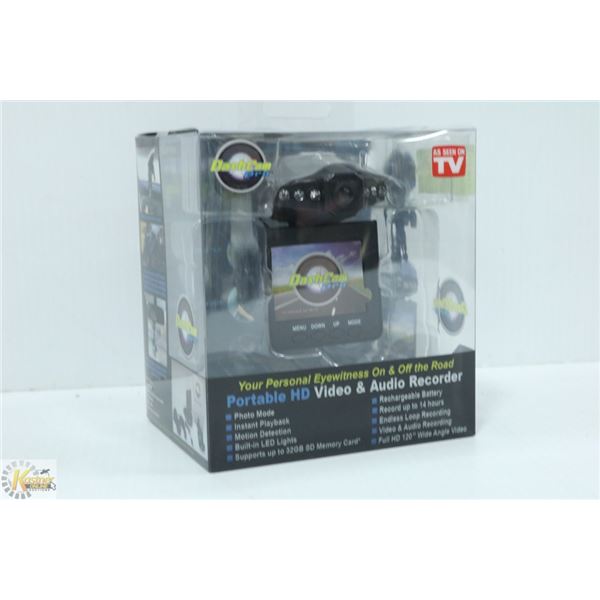 PORTABLE VIDEO/AUDIO DASHCAM