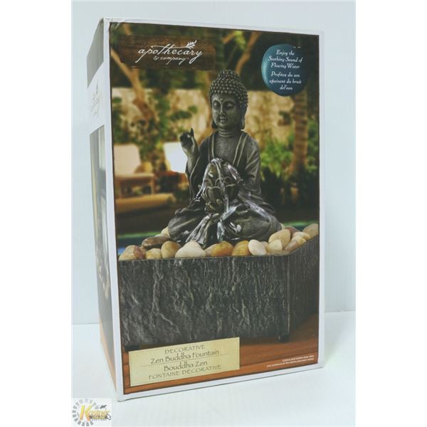 DECORATIVE ZEN BUDDHA FOUNTAIN