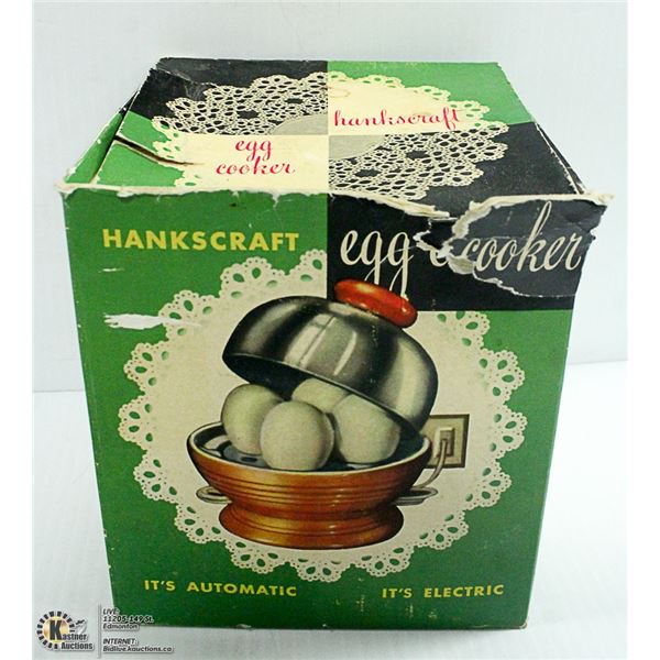1940'S HANKSCRAFT EGG COOKER