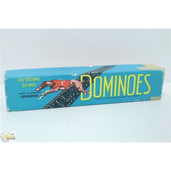 1960'S GREYHOUND DOMINOES SET