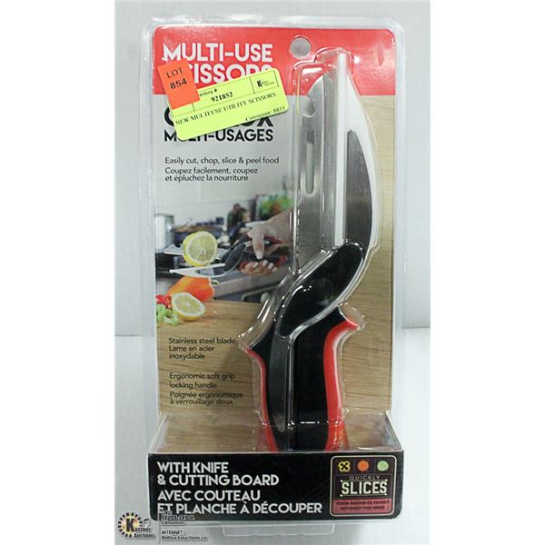 NEW MULTI USE UTILITY SCISSORS