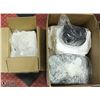 Image 1 : BOX OF DISPOSABLE COVERALLS AND FULL FACE MASK