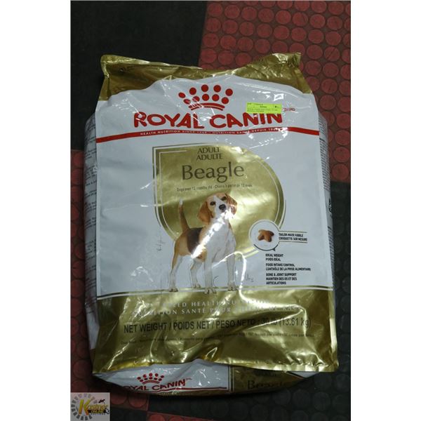 ROYAL CANIN DOG FOOD, 30 LBS, BEAGLE, CHICKEN