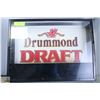 Image 1 : DRUMMOND DRAFT LIGHTED SIGN