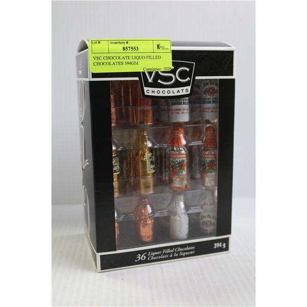 VSC CHOCOLATE LIQUOR FILLED CHOCOLATES 394GM