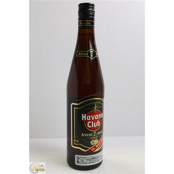 HAVANA CLUB TYEAR OLD CUBAN RUM (IN BOX) 40% 700ML