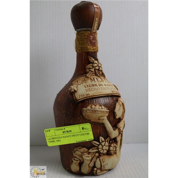 LA MESTIZA NANCE FRUIT LIQUOR 750ML 30%