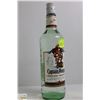 Image 1 : CAPTAIN MORGAN WHITE RUM 750ML 40%