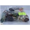 Image 1 : BAG WITH 15 ASSORTED 1OZ LIQUOR BOTTLES