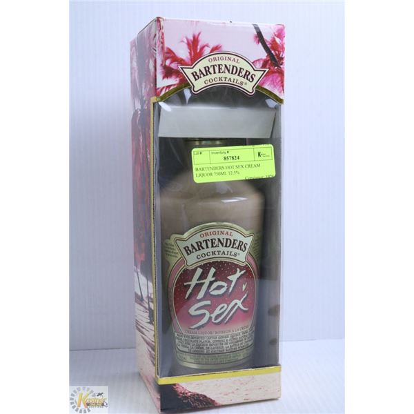 BARTENDERS HOT SEX CREAM LIQUOR 750ML 12.5%