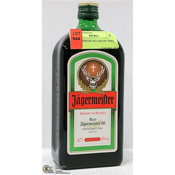 JAGERMEISTER AG LIQUOR 700ML 35%